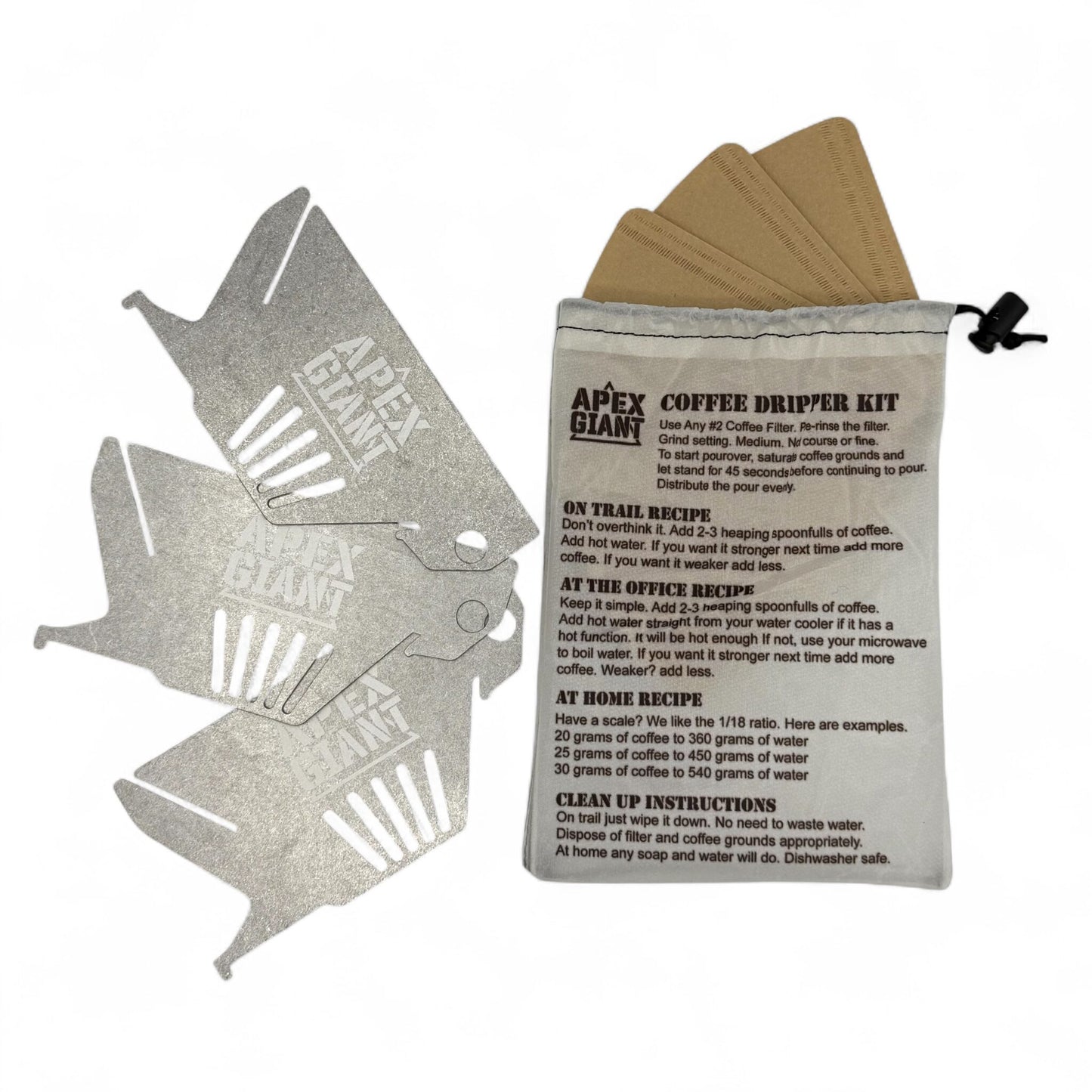 Apex Giant – Coffee Pourover Kit